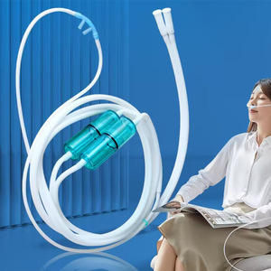 Auricular tipo nasal cánula de oxígeno tubo de oxígeno del oído O2 H2 respiración <span class=keywords><strong>con</strong></span> trampa de <span class=keywords><strong>agua</strong></span> concentrador generador inhalador Accesorios - Product Image 1
