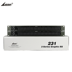 Lane EQ-231 pro 6 uitgang auto best home stereo digital audio 31 band graphic equalizador band amplificatore grafico equalizzatore - Product Image 4