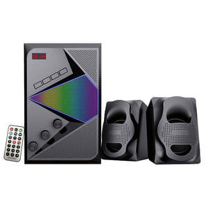 Haut-parleur multimédia actif 2.1 avec USB, FM, télécommande, basses puissantes, caisson de basses - Product Image 5