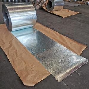 Usine directe JIS certifié 275g pour bobines d'acier <span class=keywords><strong>Zam</strong></span> Dx51d S220gd rouleaux galvanisés avec services de coupe et de pliage - Product Image 3