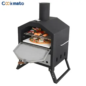 Cookmate Portable Garden Outdoor Backyard Gas Pizza Oven