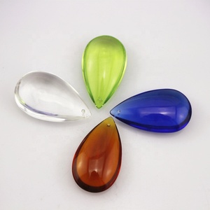 Factory Wholesale Crystal Decoration <strong>Door</strong> Curtain <strong>Beads</strong> Offer Custom Colorful Water Drop Style K9 Crystal Glass Curtains <strong>Beads</strong> - Product Image 1