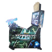 Machine de jeu de tir d'arcade électronique Ultra Firepower avec simulateur 3 en 1 et écran LCD de 42 pouces pour centre de jeux et centre commercial
