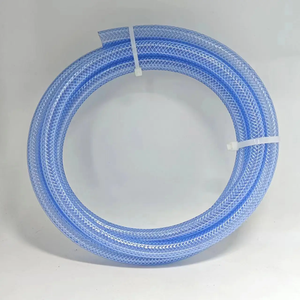 Manguera de <span class=keywords><strong>PVC</strong></span> Reforzada con Fibra, <span class=keywords><strong>Flexible</strong></span>, Colorida, de Alta Presión, Duradera, Trenzada, <span class=keywords><strong>Transparente</strong></span>, Anti-torsión, para Riego - Product Image 3