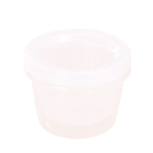 Caja de almacenamiento para cocina, caja redonda con tapa con clip para cebolla, jengibre y ajo, contenedor para conservación de alimentos para uso en refrigerador - Product Image 4