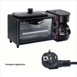 Electric Three-<strong>in</strong>-one Multi-function Household US Standard 110V220V <strong>Breakfast</strong> <strong>Maker</strong> Toaster Oven Mini Oven - Product Image 6