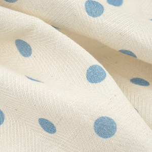 Tissu de luxe en mélange de Lyocell, Viscose, Nylon et Lin, à motif sergé chevrons imprimé, pour vêtements - Product Image 5
