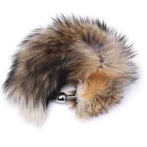 Racoon Tail S Tamaño Acero inoxidable <span class=keywords><strong>Anal</strong></span> Plug Adultos Juegos de rol Juguetes sexuales para parejas <span class=keywords><strong>Tapon</strong></span> <span class=keywords><strong>Anal</strong></span> - Product Image 4
