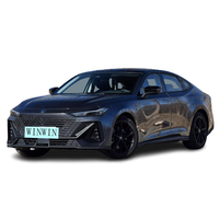 2023 nouvelle Chine gris hybride nouvelle énergie véhicules voiture pour adulte 5 sièges 1100km gamme ChangAn UNI-V IDD Zhiku Version