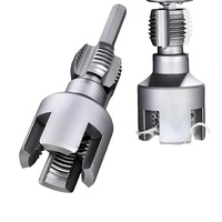 Alat Pembuat Ulir Pipa Lepas Pasang Sunjoy dengan Batang Hex Chrome Vanadium Steel (1/2&3/4&1 Inci) untuk Pengeboran PCB Internal Falling