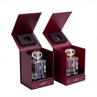 Caja de Regalo Magnética Triangular de Cartón Rígido para Perfume, Impresa a Color Personalizada