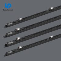 Écran Intelligent PDU metered PDU 1.5U IEC C13 C19, PDU IP pour Center informatique IDC