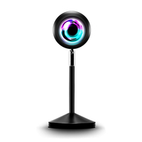 Projecteur de coucher de soleil USB coloré RVB, projecteur de sol, 16 millions de couleurs, application intelligente, livraison directe, lampe de coucher de soleil, projecteur de coucher de soleil