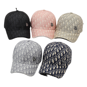 Casquette de baseball vintage en nylon monogrammé, tendance <span class=keywords><strong>TikTok</strong></span>, ajustable, style Dad Hat unisexe, broderie lettre, pour le streetwear Y2K, modèle quatre - Product Image 1