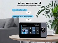 Sistem Manajemen Otomasi Rumah TIANLAI 8 Inci, Solusi Sakelar Pintar Layar Sentuh, Panel Kontrol Gateway WiFi 5G Zigbee Tuya