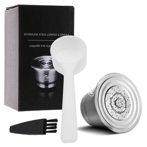 Acier inoxydable vente en gros livraison directe 304 recharge café thé filtre Nespressoo Dolce Gusto riche crème mise à niveau pour <span class=keywords><strong>Nespresso</strong></span> - Product Image 2