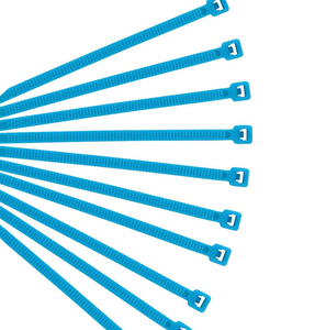 ربطات أسلاك احترافية ذاتية القفل Grey * من النايلون ربطة عنق متينة قابلة لإعادة الاستخدام - Product Image 4