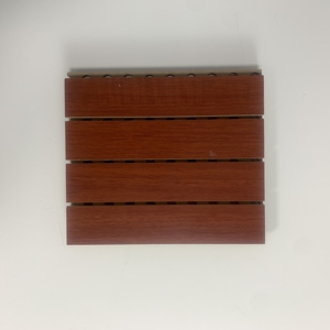 Panneaux acoustiques modernes personnalisables à succès, finition placage, panneau mural insonorisant pour hôtels, modèle 3D, écologique - Product Image 2