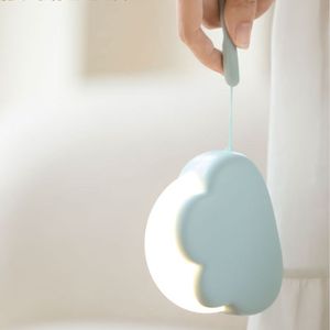 Lámpara de dormir en la nube Luz de noche creativa USB Mini Carga Lámpara Linda Dormitorio Protección para los ojos Luz de noche para dormir - Product Image 3