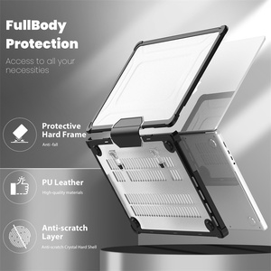 Heavy Duty Sturdy Dual Fold Stand Funda protectora con tapa para Computadora Portátil para <span class=keywords><strong>Mac</strong></span> <span class=keywords><strong>Book</strong></span> <span class=keywords><strong>Pro</strong></span> 16 <span class=keywords><strong>2021</strong></span> 2023 Lanzado <span class=keywords><strong>M1</strong></span> <span class=keywords><strong>Pro</strong></span> <span class=keywords><strong>M1</strong></span> Max - Product Image 5