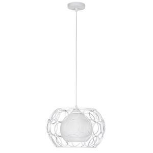 Lampada a sospensione - luce bianca, attacco E27, design peregrino, ideale per interni, materiale durevole, perfetta per illuminare - Product Image 1