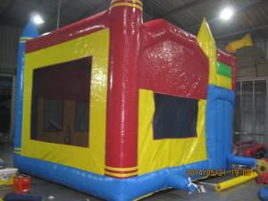 Château gonflable Crayon Castle Combo pour location commerciale de fêtes d'enfants en plein air - Product Image 4