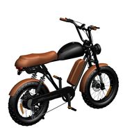 Ban Lemak Listrik Gudang EU Bike8 Fatbike Sepeda Listrik 26 Inci Fatbike Fattyre Hybrid Sepeda Off Road Tersedia