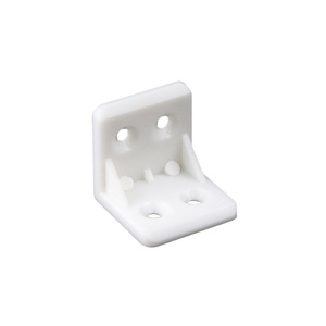 Support d'angle en plastique Jiufa 42x20mm, moulage monobloc pour support d'étagère de meuble - Product Image 4