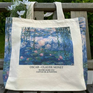 حقيبة قماش مطبوعة أنيقة حقيبة تسوق عصرية جديدة - Product Image 4