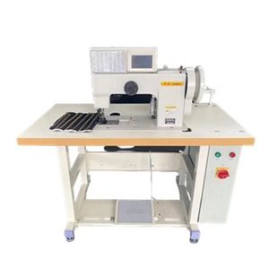 Máquina de coser industrial de doble aguja de alta resistencia para bordado de patrones en asientos de cuero de automóvil, con hilo grueso y para coser sofás. - Product Image 6