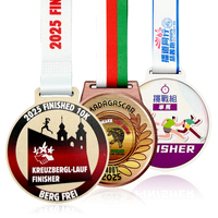 Médaille de trophée personnalisée en bois avec logo imprimé UV, style sportif gravé portable pour le sport et les jeux