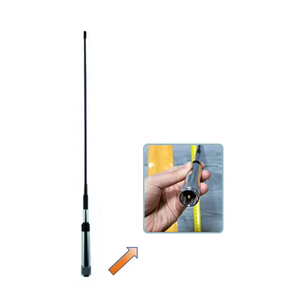 Antenne de voiture souple en caoutchouc flexible VHF/UHF double bande 144/430 MHz - Product Image 1