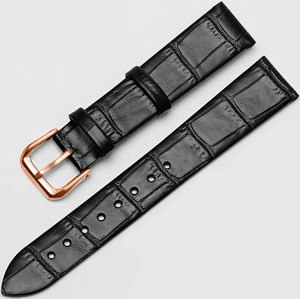 Bracelet de montre en cuir véritable de haute qualité 16mm 18mm 20mm 22mm, bracelets de montre à libération rapide, bracelets de montre vintage - Product Image 5