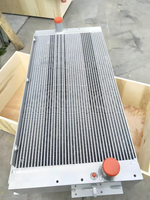 Radiateur d'huile hydraulique pour excavatrice 21K-71121, radiateur de réservoir d'eau et d'air, pièces d'excavatrice, radiateur d'huile hydraulique sur mesure avec ventilateur