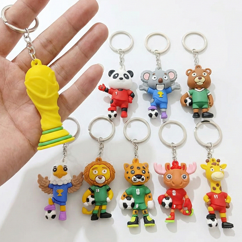 Porte-clés sur le thème de la Coupe de Football-06