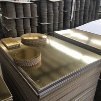 PAPIER CARTONNÉ METALLISÉ DORÉ pour emballage et base de gâteau