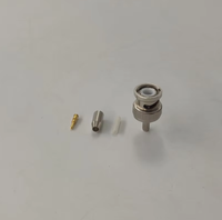 Échantillon Gratuit Fournisseur Chinois Connecteur Coaxial RF Étanche 50 Ohms BNC Mâle à Sertir pour Câble RG316 pour Antenne et CCTV
