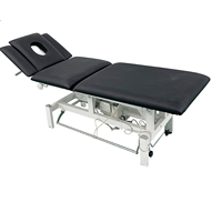 XINDA Table de massage électrique portable à 3 sections en mousse à mémoire de forme la plus populaire pour les soins de beauté du visage à domicile et à l'hôpital