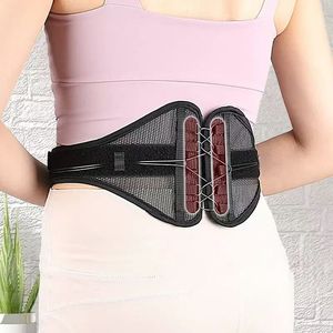 Cinturón de soporte lumbar ajustable, transpirable, envolvente, para uso en la oficina y el hogar, protección de cintura para adultos - Product Image 2