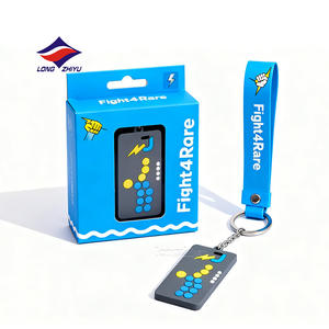 龙之宇20年定制2D软胶钥匙扣硅胶钥匙圈塑料PVC钥匙扣链个性化时尚钥匙扣 - Product Image 4