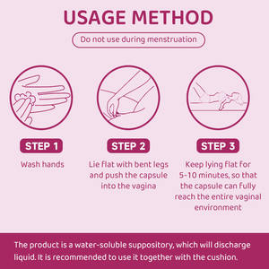 Cápsulas de Ácido Bórico Yoni Pops para el Cuidado Vaginal Natural, Supositorios para el Cuidado Íntimo Femenino, Marca Privada OEM, Venta al Por Mayor - Product Image 2