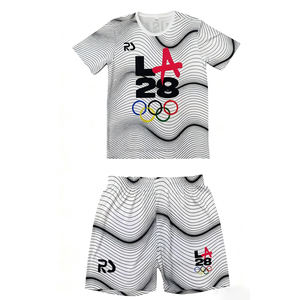 ชุดมวย<span class=keywords><strong>ป</strong></span>ล้ำสำหรับผู้ชาย<span class=keywords><strong>2</strong></span>ชิ้นเสื้อยืด + กางเกงขาสั้นชุดศิล<span class=keywords><strong>ป</strong></span>ะการต่อสู้ระหว่างประเทศออกแบบได้ตามต้องการ - Product Image 2