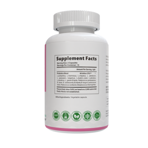 Probiotiques et prébiotiques Live Organic 150 milliards de UFC, enzymes digestives, extraits d'herbes, santé digestive, 60 capsules pour adultes - Product Image 4