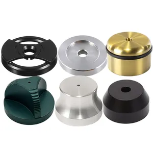 Stainless steel brass aluminum vinyl adapter for playing 7" 45 rpm records adaptor turntable