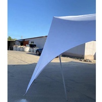Tente de réception extérieure en PVC extensible blanche 12m x 6m, durable, portable, avec structure en aluminium, résistante aux UV quatre saisons, >3000mm, pour mariage