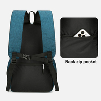 Tas Ransel Laptop 15.6 Inch Custom, Tahan Lama, Anti Air, Ransel Harian, BSCI OEM ODM, Tas Ransel Sekolah & Perjalanan untuk Pria Wanita