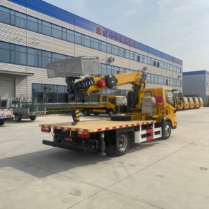 Plataforma de Trabajo Aérea Diésel Montada en Camión Dayun 4x2 de 20m, Transmisión Manual, Compatible con Euro 4-6, Cesta de Trabajo para Alturas Elevadas - Product Image 4