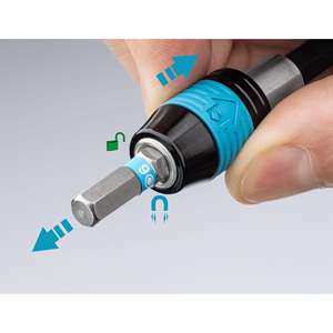 HAZET Portabrocas 811BH ∙ 1/4 pulgadas (6,3mm) hexágono, hueco ∙ 132,5mm - Product Image 2