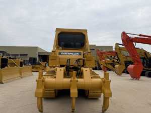 Bulldozer Caterpillar D7G d'occasion, type chenillé jaune, machine lourde de terrassement, D7R D8R D6 - Product Image 3