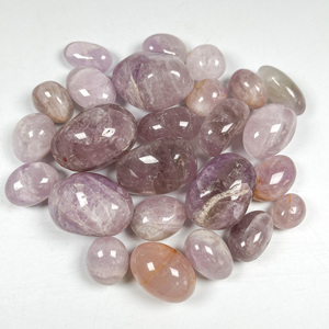 Venta al por mayor piedra caída cristal Natural amatista roca piedra curativa cristal Palma piedra caída para la decoración del hogar